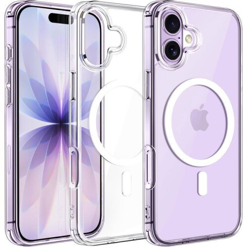 Coque - TECHTA - pour iPhone 18 / 17 - Magnétique - Antichoc - Blanc