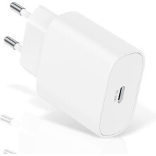 Adaptateur secteur - STRAßE TECH - 20W USB-C - Charge rapide 20W - Protection multiple - Matériaux ignifuges