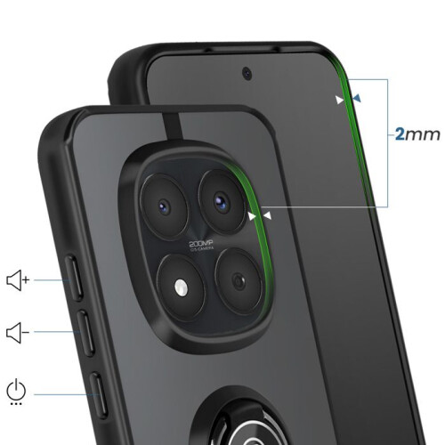 Avizar Hülle Redmi Note 15 Pro 5G Magnetring matt 2