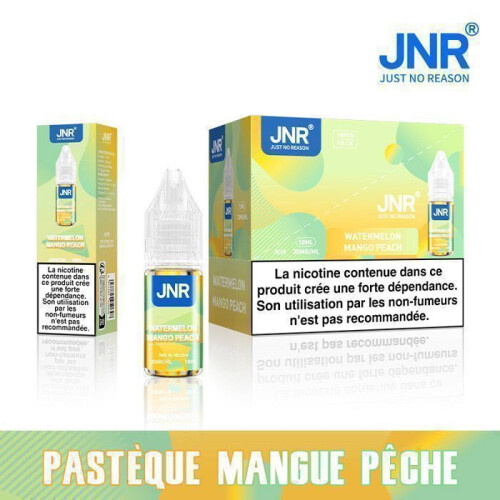 JNR E-liquide Watermelon Mango Peach 2 x 10ml 20mg Nicotine Sel - Pastèque Mangue Pêche 1