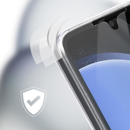 Avizar Full Cover Case for Galaxy S23 FE Rigid Back and Soft Front 2