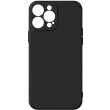 Coque semi-rigide - AVIZAR - iPhone 13 Pro Max - Silicone soft touch - Protection chocs &amp; rayures - Bords surélevés