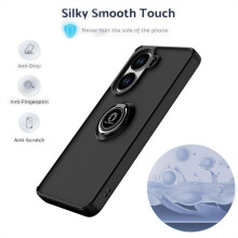 Coque - TECHTA - pour Xiaomi Redmi A5 4G/pour Poco C71 4G - Anneau Support - Antichoc - Bleu