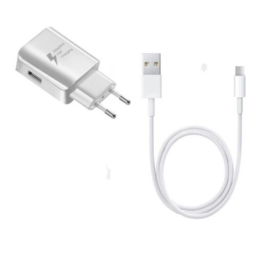 Chargeur - PH26 - Doogee X95 - Ultra-rapide 3A - Câble Micro USB - Blanc 1