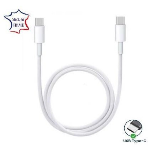 Câble USB - PH26 - Type C vers Type C - 1 mètre - Charge rapide - Transfert de données 1
