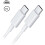 PH26 Chargeur Rapide 20W + câble USB-C Compatible pour Honor X6b (Pack Chargeur + Cable 1M) 3