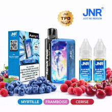 JNR - AeroX 32000 avec 2x10ml E-liquide - Blue Razz Cherry - Myrtille Framboise Cerise