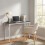 Living And Home (Black, 80x40cm) Folding Office Desk Portable Writing Table 1