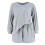 CTM Women's Waffle Knit V Neck Pyjama Set 1