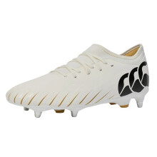 (6 UK, Snow White) Canterbury Unisex Adult Phoenix 2.0 Elite Soft Ground Rugby Boots
