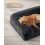 Medium Dog Bed - Egg Crate Foam - Dark Grey - Removable Washable Cover 3