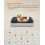 Medium Dog Bed - Egg Crate Foam - Dark Grey - Removable Washable Cover 4