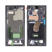 Samsung Galaxy S23 Ultra S918 LCD-ramme - Phantom Black