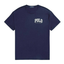 (S, Navy) Ralph Lauren Mens Logo Regular T-Shirt