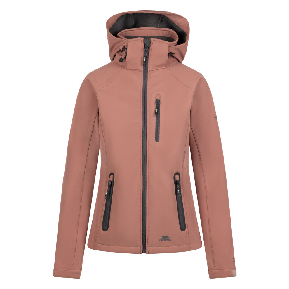 Trespass (Xxl, Clay) Womens/Ladies Bela Ii Waterproof Soft Shell Jacket
