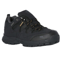 (11 UK, Black) Trespass Mens Finley Low Cut Hiking Shoes