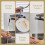 Living And Home Pull-out Sprayer Retractable Kitchen Faucet with 5 Modes 4