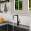 Living And Home Pull-out Sprayer Retractable Kitchen Faucet with 5 Modes 1