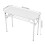 Living And Home (White, 100x40cm) 2-Tier Folding Office Desk Portable Writing Table 6