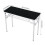 Living And Home (Black, 100x40cm) 2-Tier Folding Office Desk Portable Writing Table 6