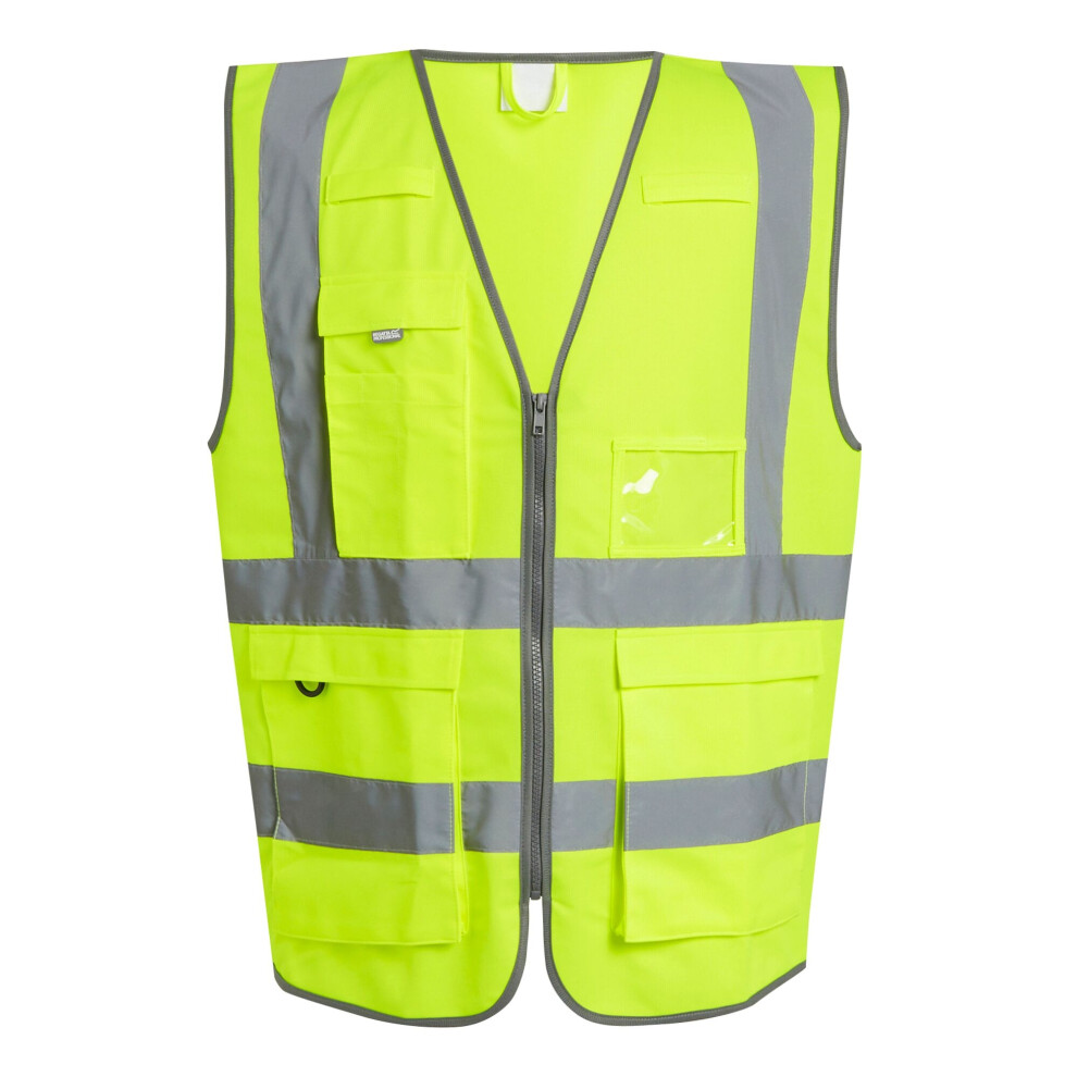 (Xxl, Yellow) Regatta Professional Mens Hi-Vis Vest 5063527494818