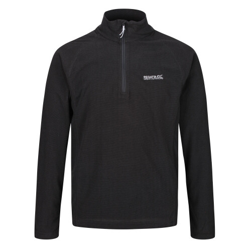 (XL, Black) Regatta Great Outdoors Mens Montes Funnel Neck Fleece Jumper