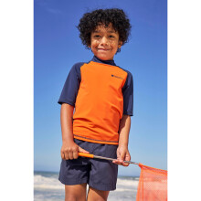(13 Years, Burnt Orange) Mountain Warehouse Childrens/Kids Sun Protective Short-Sleeved Swim Vest