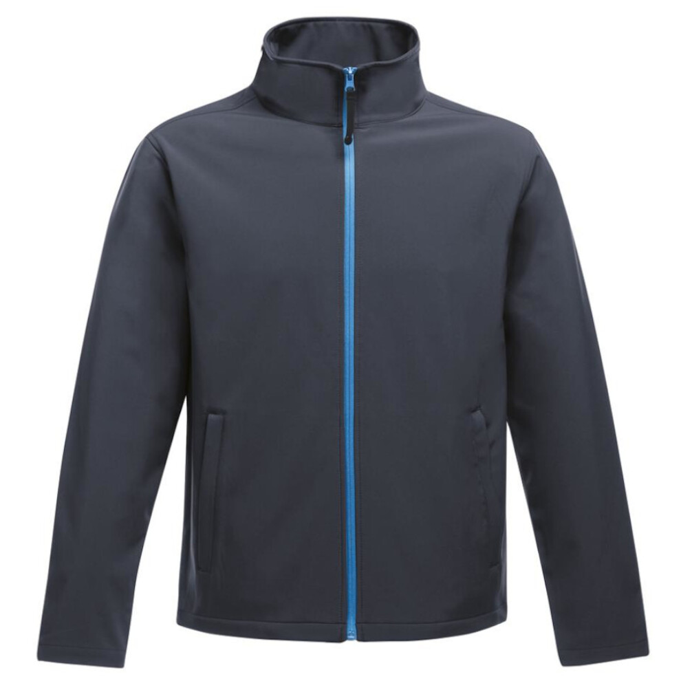 Regatta (M, Navy/French Blue) Standout Mens Ablaze Printable Soft Shell Jacket