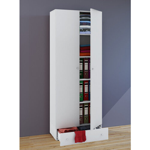 (2, Open Wardrobe) Wardrobe Vandol Swivel doors S 1