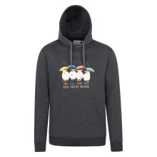 (XS, Charcoal) Mountain Warehouse Mens Great British Weather Overhead Hoodie