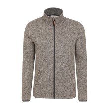 (S, Beige) Mountain Warehouse Mens Idris III Full Zip Fleece Jacket
