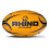 (3, Fluorescent Orange) Rhino Cyclone Rugby Ball 1