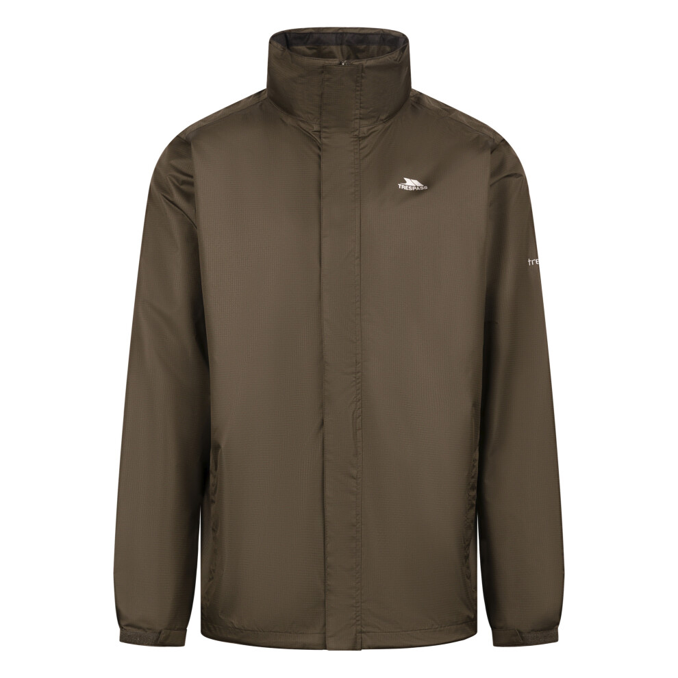 Trespass (Xxl, Dark Vine) Mens Fraser Ii Waterproof Jacket
