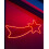 Christmas Shooting Star Neon Rope Light Silhouette 2