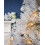 WeRChristmas Pre-lit Snow Drift Flocked Pine Needle Christmas Tree, Multi-Function LED Lights, White, 5 feet/1.5m 4