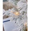 WeRChristmas Pre-lit Snow Drift Flocked Pine Needle Christmas Tree, Multi-Function LED Lights, White, 5 feet/1.5m 5