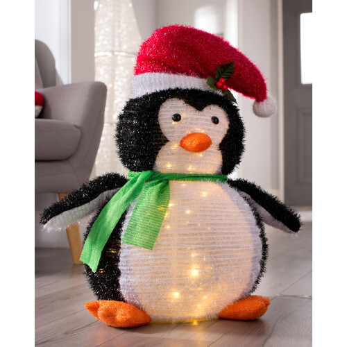 WeRChristmas Pop-Up Penguin, 60 LED Lights 1