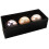 WeRChristmas Glass Baubles, Rose Gold, 3-Piece 3