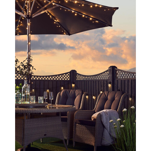 120 Warm White Multi-Function LED Light String