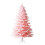 Pink Sugar Snow Flocked Christmas Tree 1