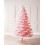 Pink Sugar Snow Flocked Christmas Tree 2