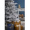 Snow Flocked Grey Fir Christmas Tree 3