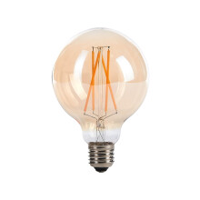 WeRChristmas Festoon Series 4W E27 Dimmable Globe Filament LED Bulb, Warm White