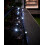 WeRChristmas PRO Series Twinkle LED String Lights, Black Cable, White, 5 m 4