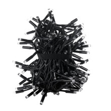 WeRChristmas PRO Series LED Cluster Lights, Black Cable, Warm White, 5 m