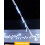 WeRChristmas PRO Series Twinkle LED String Lights, White Cable, White, 10 m 2