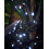 WeRChristmas PRO Series Twinkle LED String Lights, Black Cable, White, 5 m 3