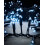 WeRChristmas PRO Series LED Cluster Lights, Black Cable, White, 5 m 6