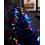 WeRChristmas PRO Series LED Cluster Lights, Black Cable, Multi Colour, 5 m 3