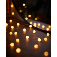 WeRChristmas 25 Pastel Micro LED Berry Lights